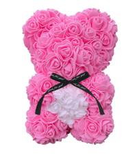 Pink Rose Bear