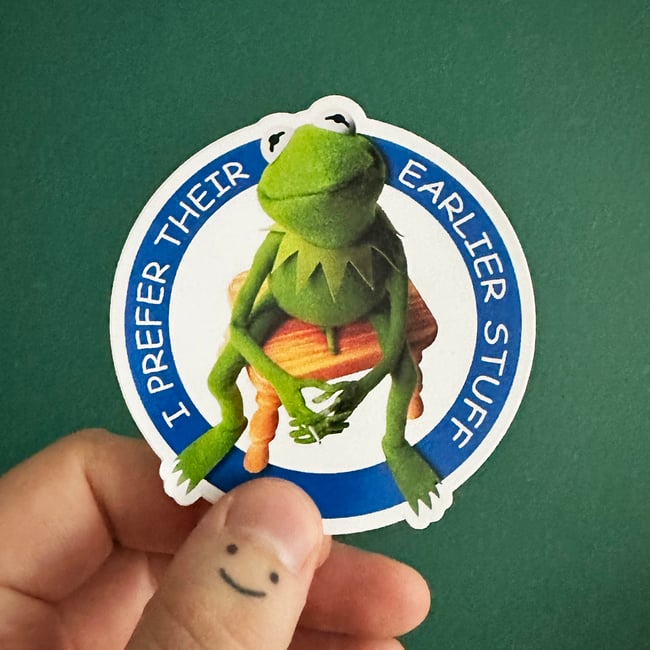 I PREFER THEIR OLDER STUFF - Benno