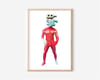 TONE TANK 'Hawaii' series print- 'Squid'