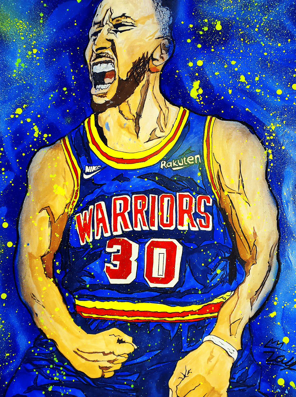 Image of Steph Curry poster