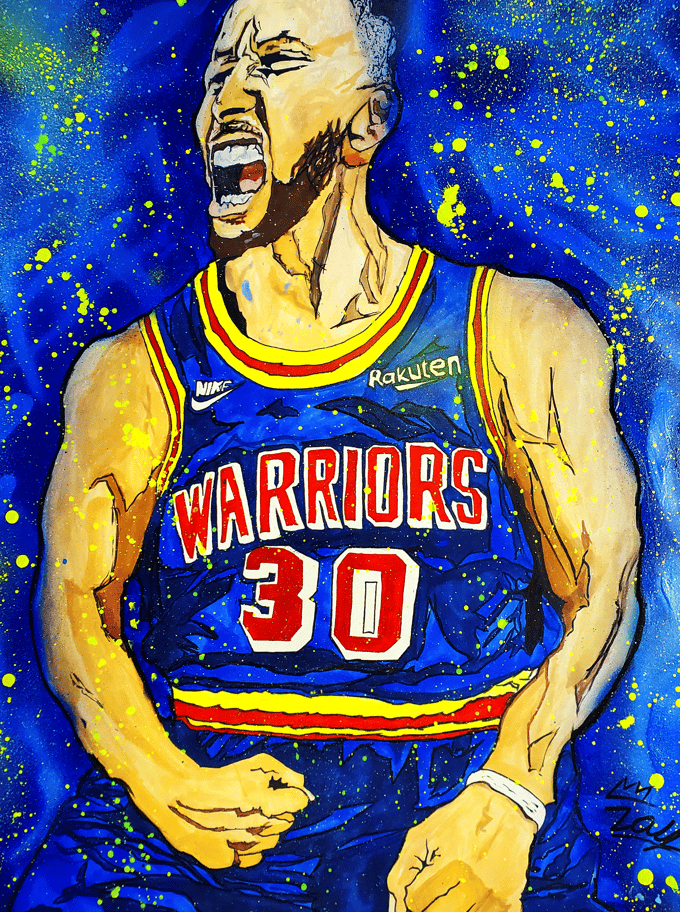 Image of Steph Curry poster