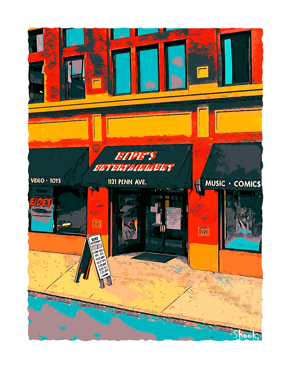 Eides, Pittsburgh PA Art Print