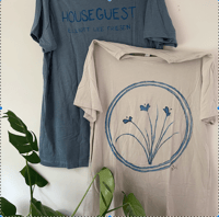 hand-painted houseguest t-shirts - flower