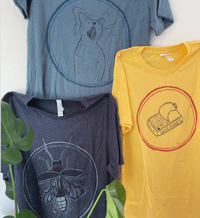 hand-painted houseguest t-shirts - rare designs