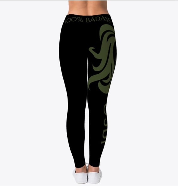 Image of GREENLINE USBP CENTENNIAL ~ FIERCE 5% LEGGINGS