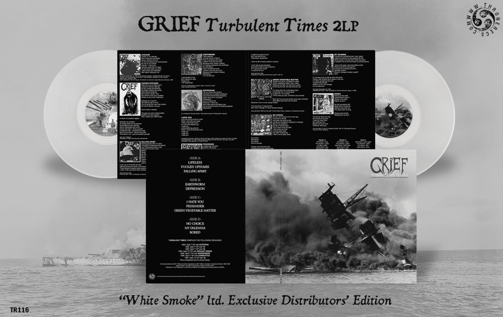 GRIEF "Turbulent Times" 2LP