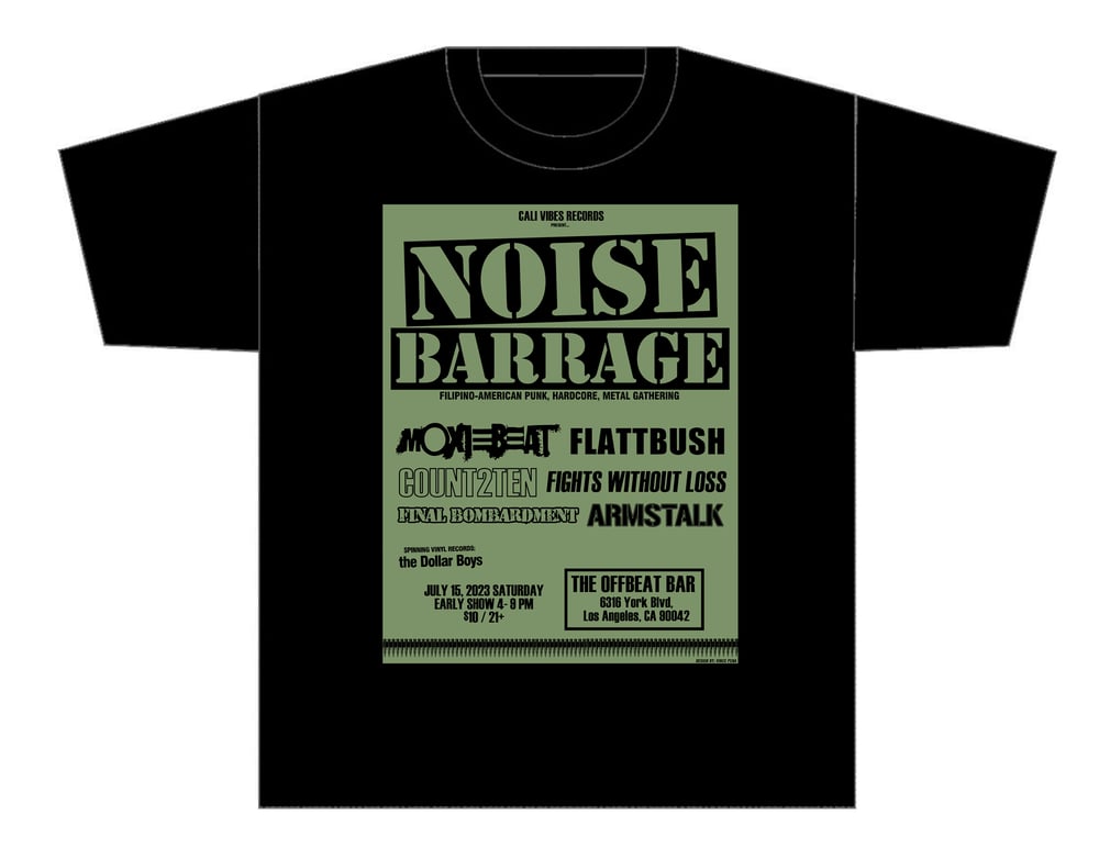 Image of Noise Barrage Flyer Shirt
