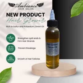 Image of Hair Grower Onion Oil - 4 oz.