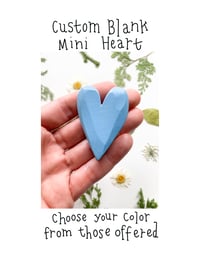 Image 1 of Custom Blank Mini Heart
