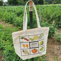 Quarter Acre Farm EATS Canvas Tote