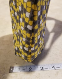 Image 3 of Grey and Yellow Print Hobo Bag