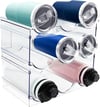 Spaclear 3 PACK Water Bottle Organizer, Stackable Kitchen Home Pantry Organization and Storage Rack,