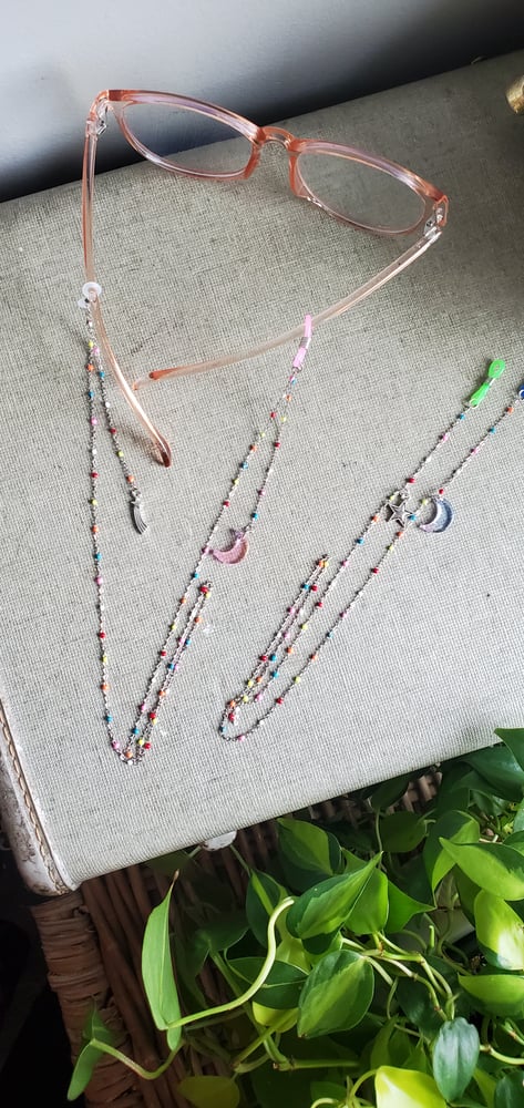 Image of Moonyπ π star π glasses chain