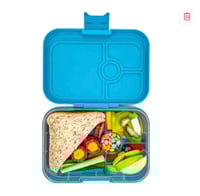 Image 4 of Yumbox Panino Bento Box 4 Compartments Surf Blue Polar Bear