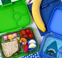 Image 5 of Yumbox Panino Bento Box 4 Compartments Roar Red Polar Bear