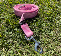 Pawty Co. Pink marble lead 