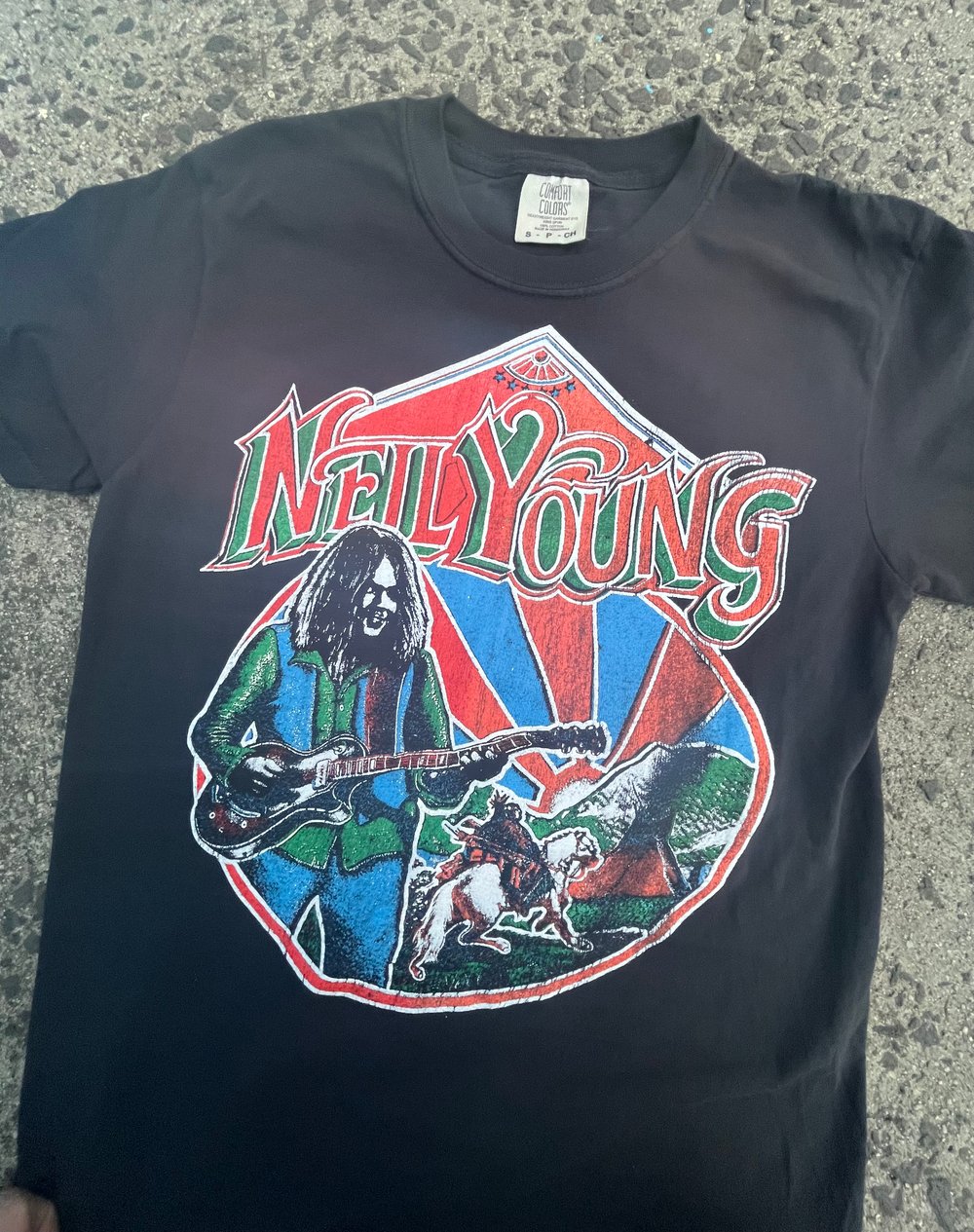 NEIL YOUNG 'Parking Lot' Tee