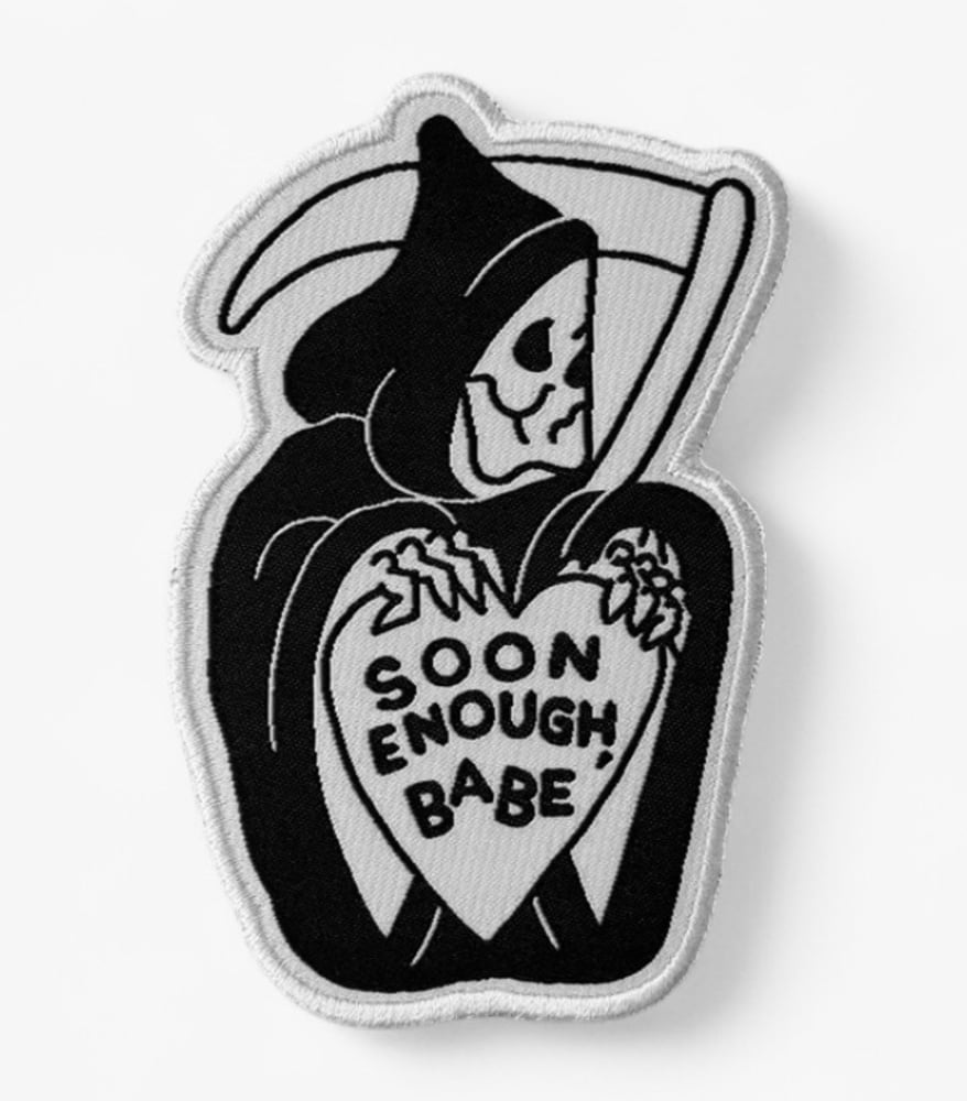 Image of Soon reaper woven patch