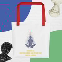 Image 2 of Women Energy Release Design Tote bag