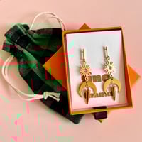 Image 1 of Sunburst Moon Drops - Fine Thanks