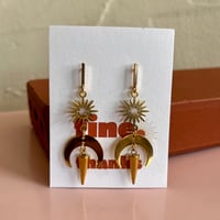 Image 3 of Sunburst Moon Drops - Fine Thanks