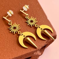 Image 5 of Sunburst Moon Drops - Fine Thanks