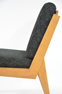 Image 4 of Fauteuil L noir chiné