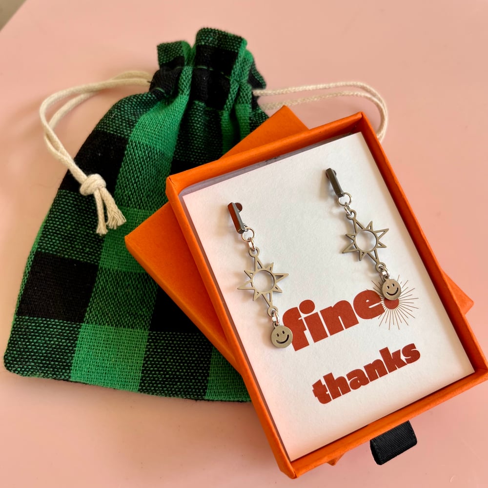 Image of Smiling Star Drops - Fine Thanks