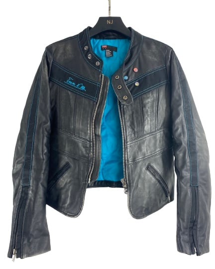 Diesel L-CALE - Leather jacket - black - Zalando.co.uk