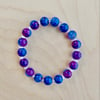 Violets are Blue Bracelet