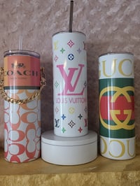 Image 1 of Designer Theme Water Bottle