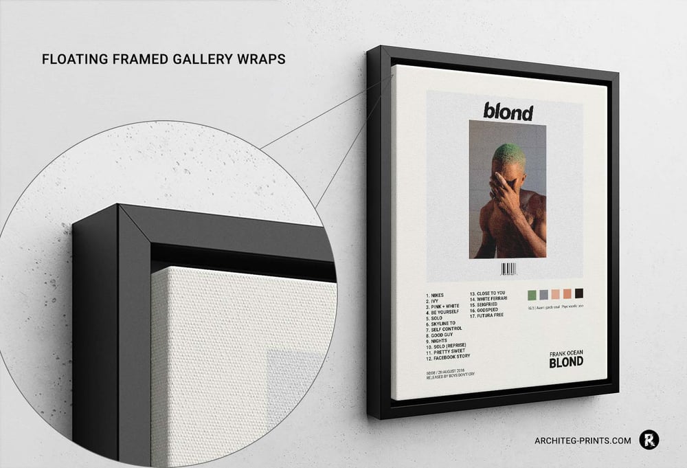 Frank Ocean - Blond (Blonde) Couverture de l'album Poster Print