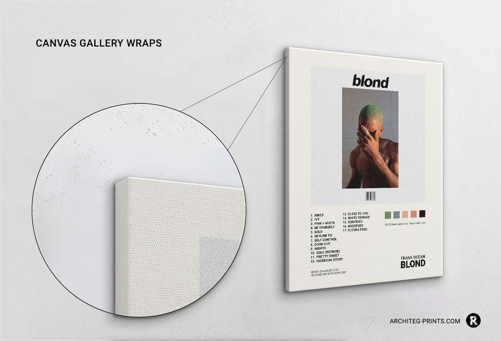 Frank Ocean - Blond (Blonde) Couverture de l'album Poster Print