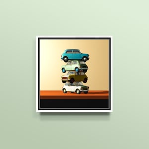 Image of Classic Mini Art Print