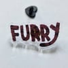 Furry Keychain and Pin Acrylic Set