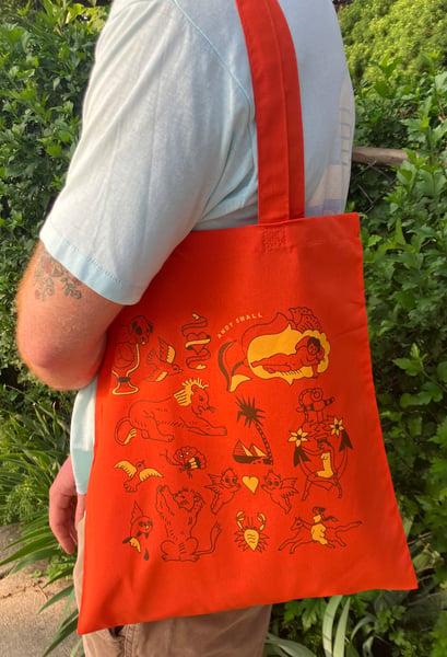 Image of Orange Tote Bag
