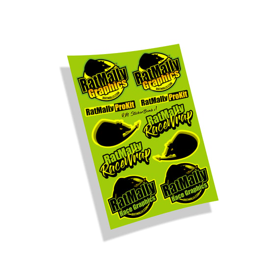 3 x A4/A3 Random Sticker Bomb sheet - Vinyl Decal 439 – SPRITZ PRINT