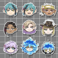 Image 3 of Twisted Wonderland Chibi Stickers