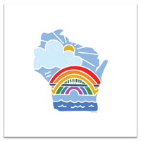 Wisconsin Pride Print