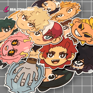 Image of My Hero Academia Chibi Stickers