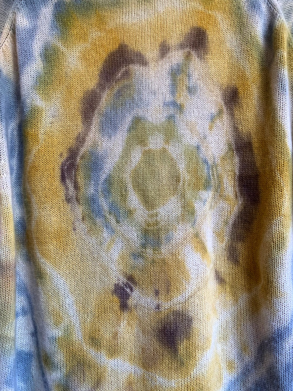 Image of Cashmere Cardigan in Natural Dye