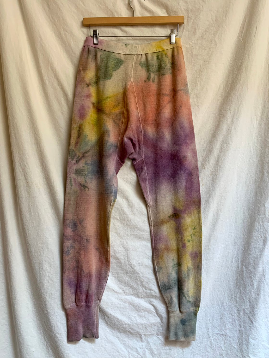 Image of Wool Long Johns in Natural Dye