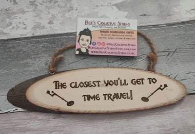 Image of The Detectorists Series Wooden Plaque Sign	
