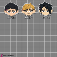 Image 3 of Haikyuu Chibi Stickers