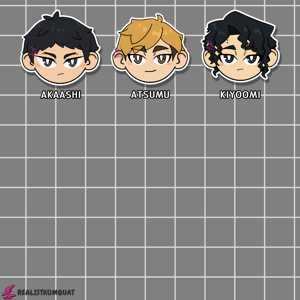 Image of Haikyuu Chibi Stickers