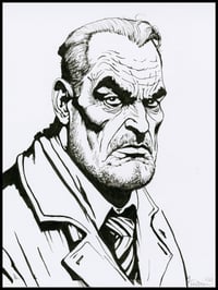 Image 1 of The Infamous Mr. Krysp - original ink drawing