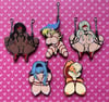 Sexy Bondage Pin Set A grade - NO SHIPPING COSTS! 