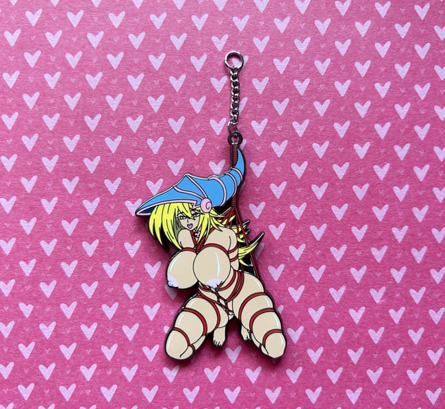 Sexy Bondage Magician Girl Pin