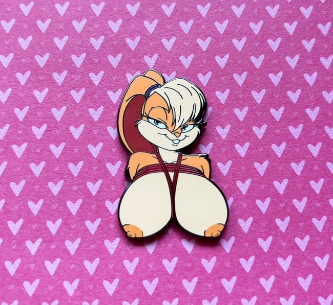 Sexy Bunny Girl Pin
