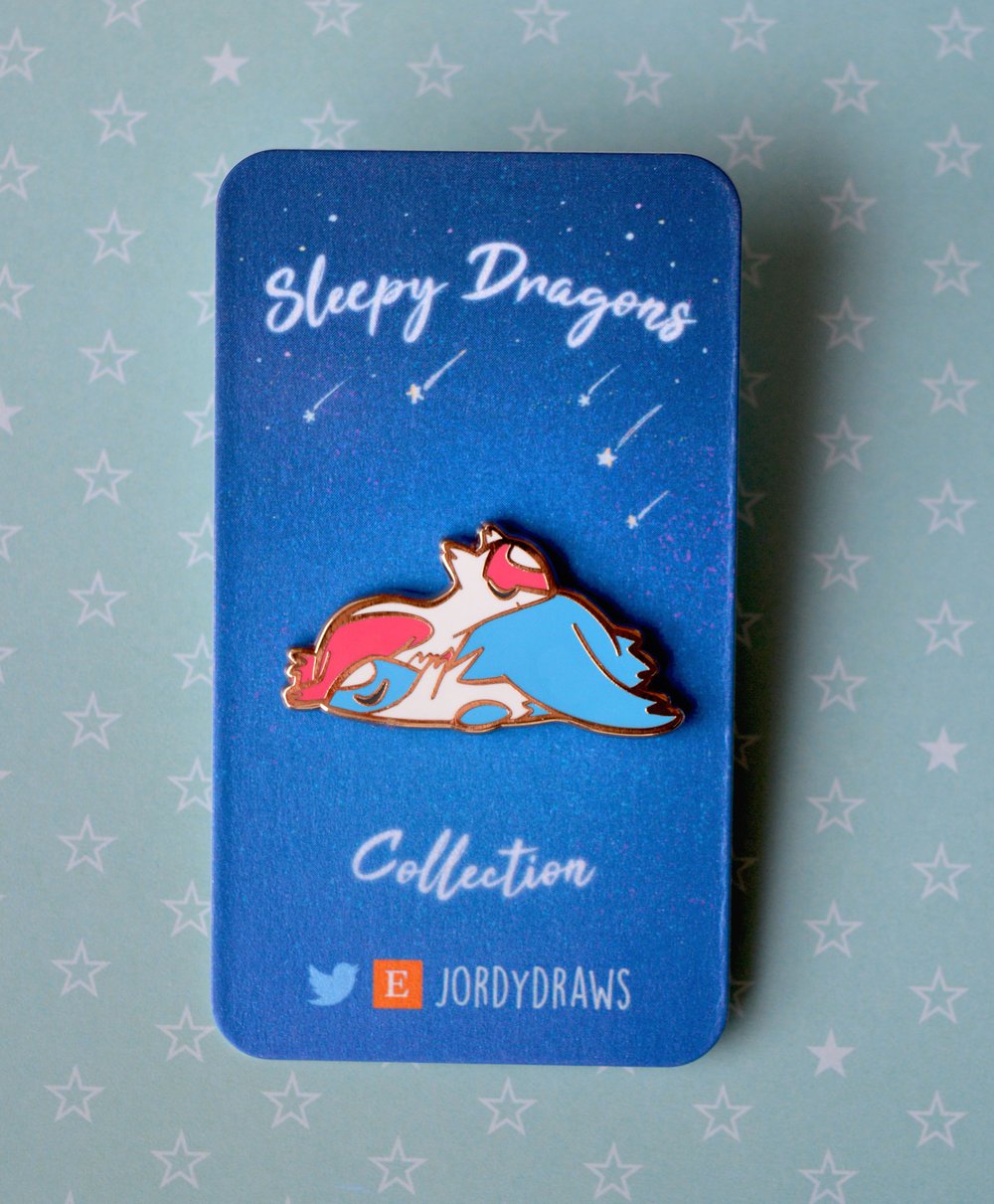 Image of PREORDER - Sleepy Latias and Latios Pin